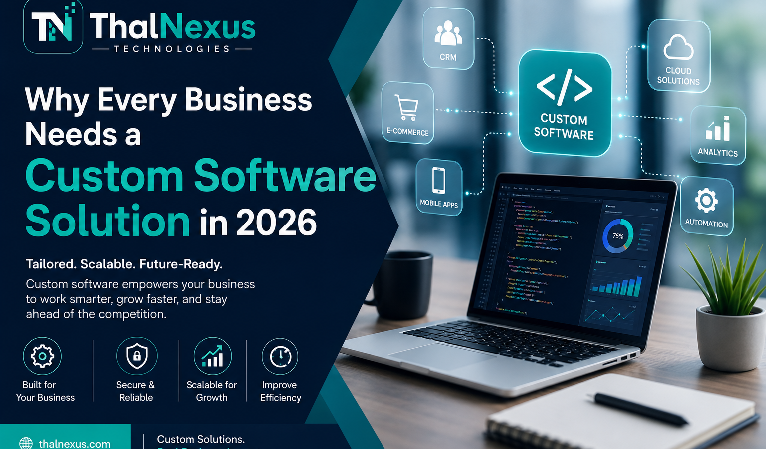 Custom Software Development: 10 Powerful Benefits Every Business Needs in 2026