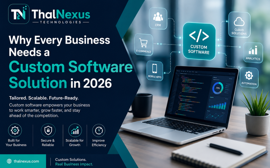 Custom Software Development: 10 Powerful Benefits Every Business Needs in 2026